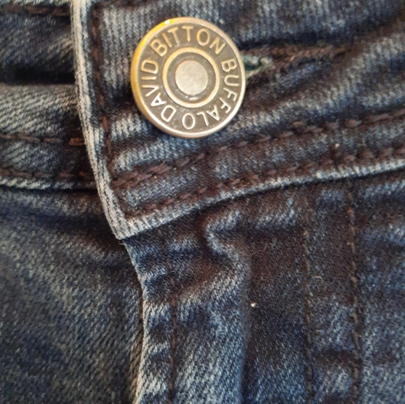 Buffalo David Bitton Jackson-X Straight Stretch Jeans Dark Wash Men's Size 36x32 - Picture 4 of 10